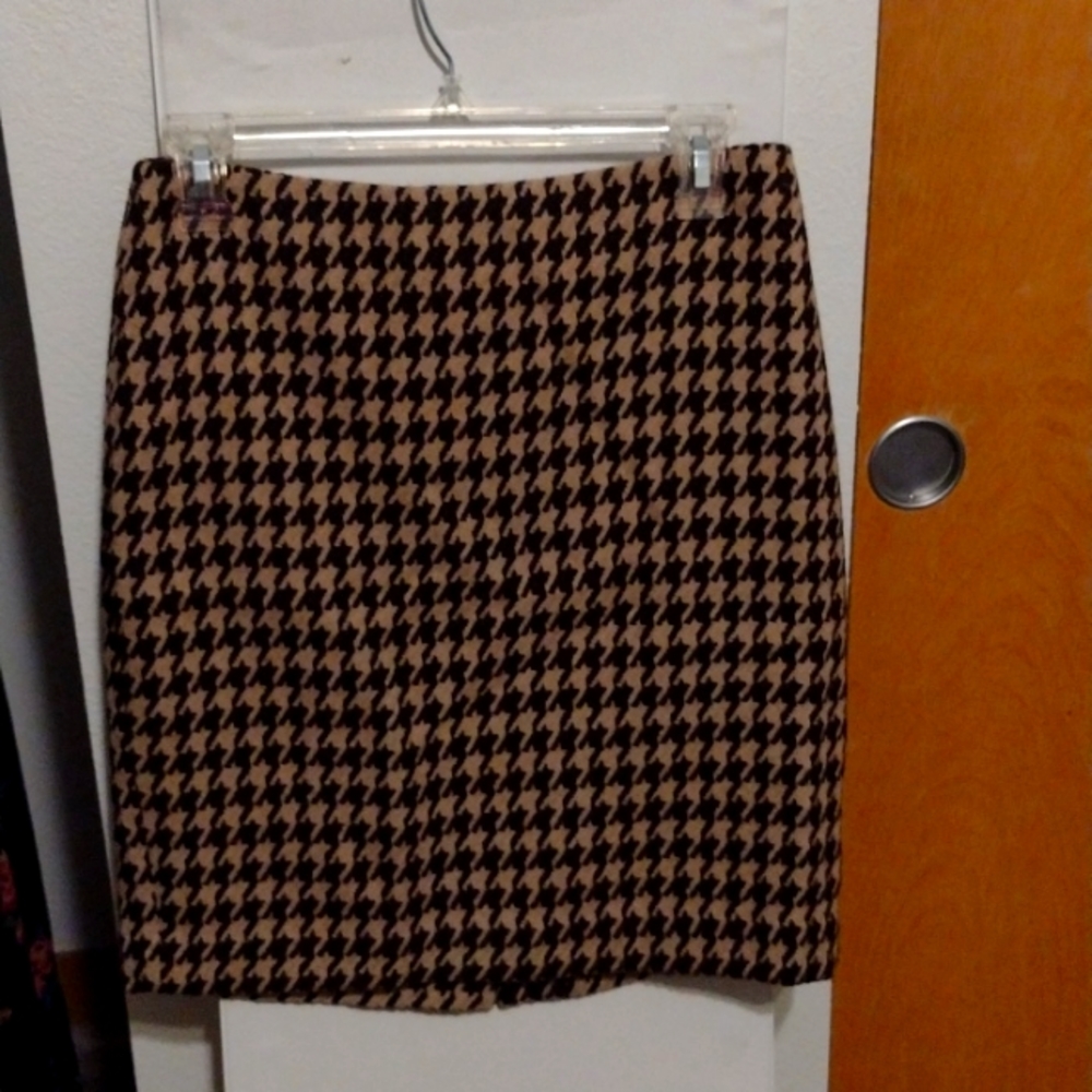 Talbot's Petites Skirt, brown and tan, size 2p